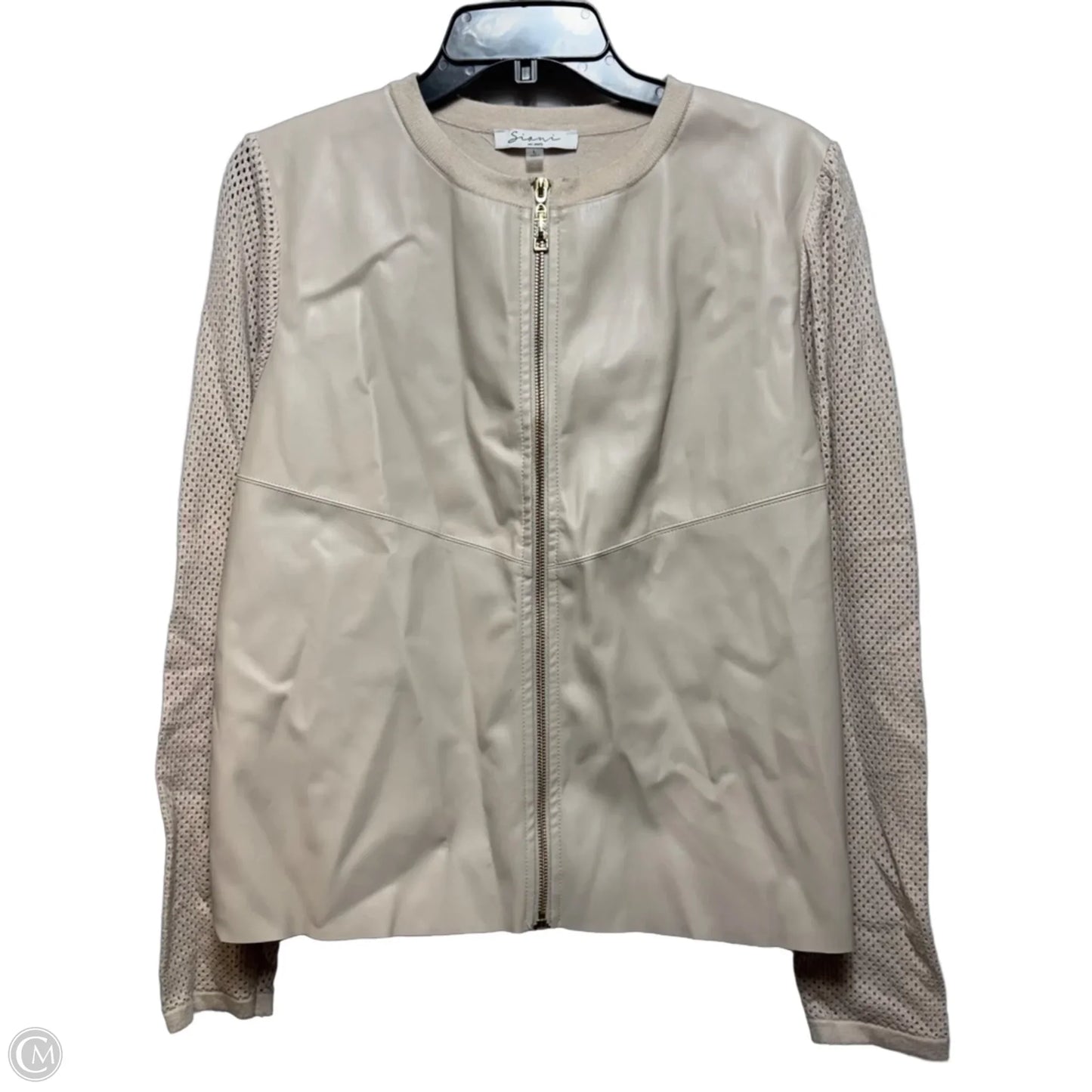 Jacket Other By Sioni In Cream, Size: L