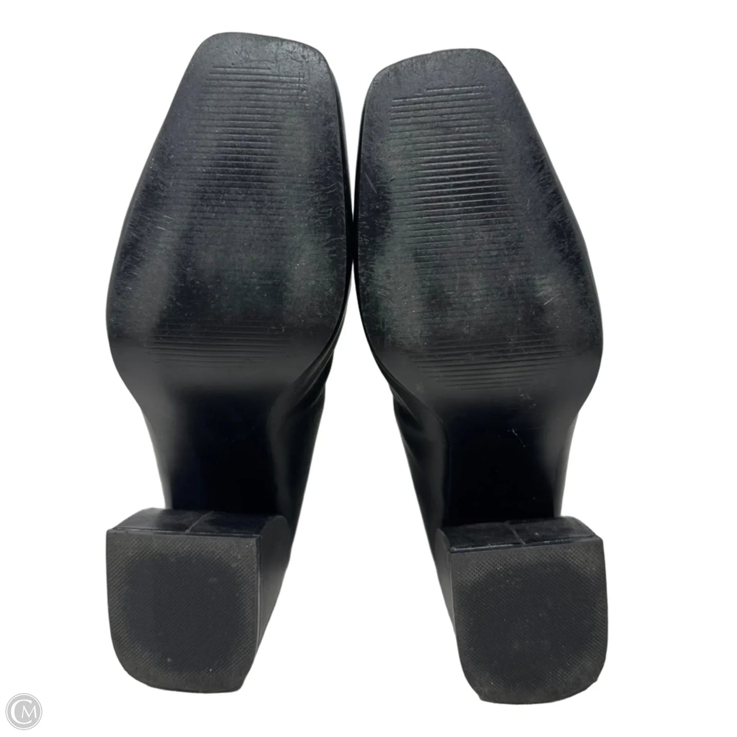 Boots Leather By Aqua In Black, Size: 8.5