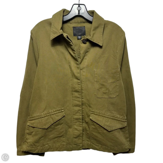 Canvas Jacket Utility By Zara In Green, Size: L