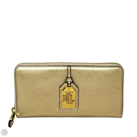 Wallet Leather By Lauren By Ralph Lauren, Size: Large