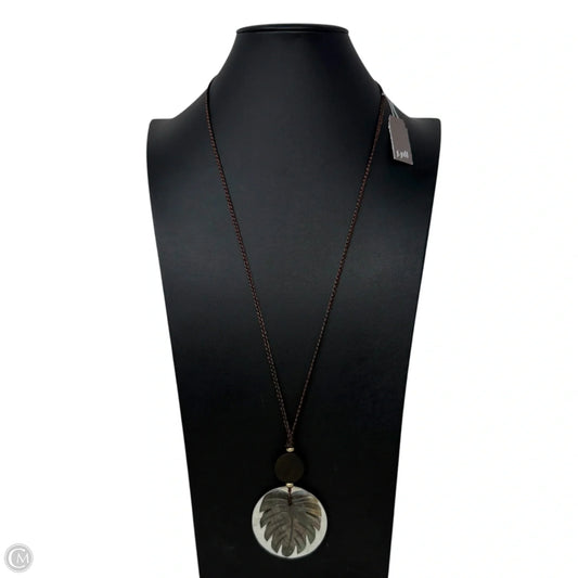 Leaf Pendant Necklace  By J. Jill