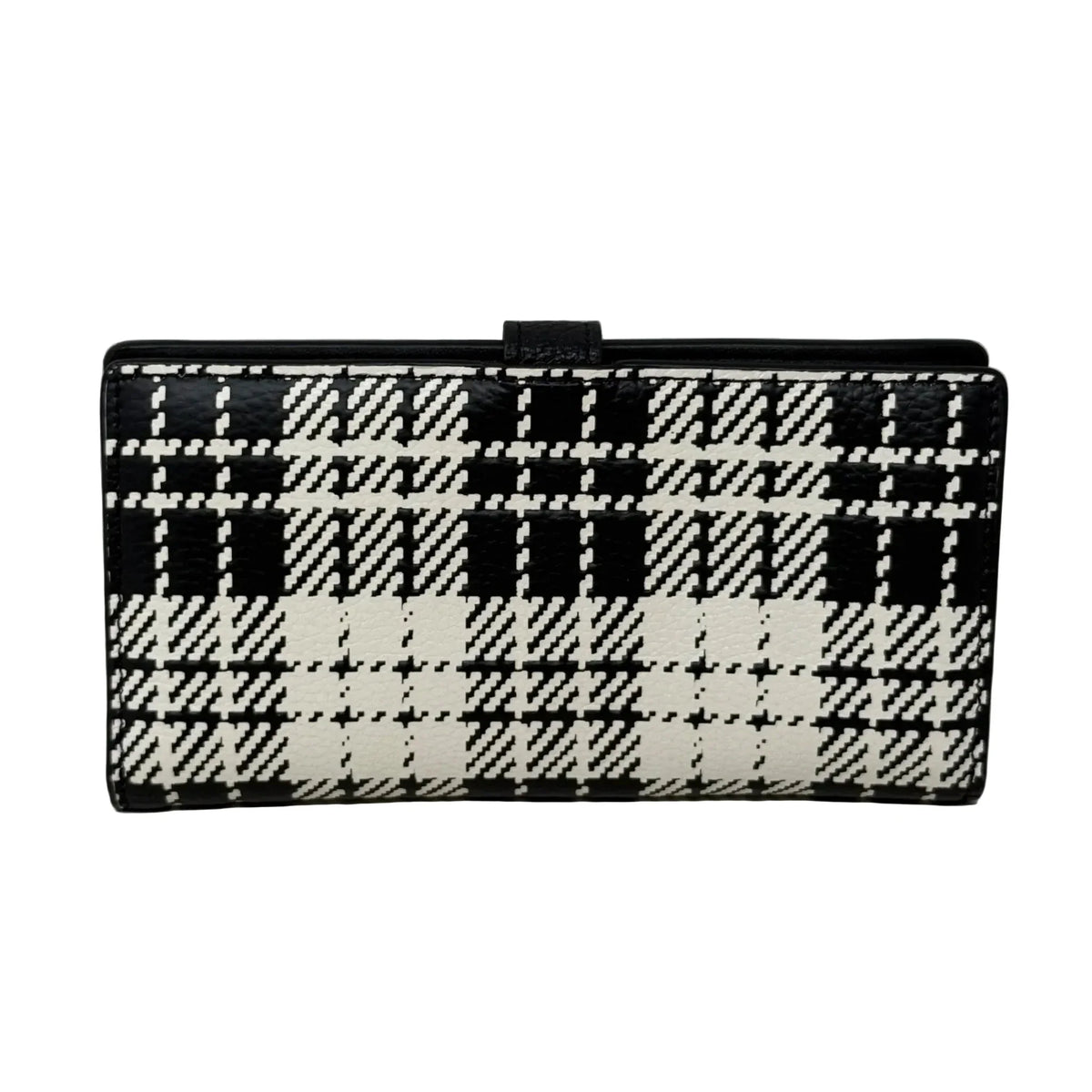 Hudson Bifold Wallet In Posh Plaid Designer By Kate Spade, Size: Large