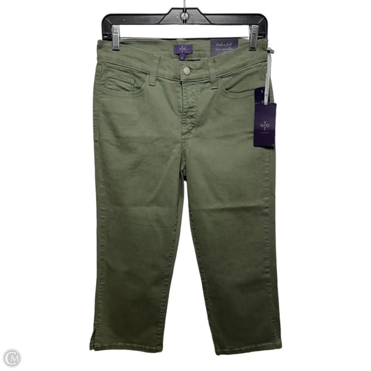 Jeans Cropped By Not Your Daughters Jeans In Green, Size: 4