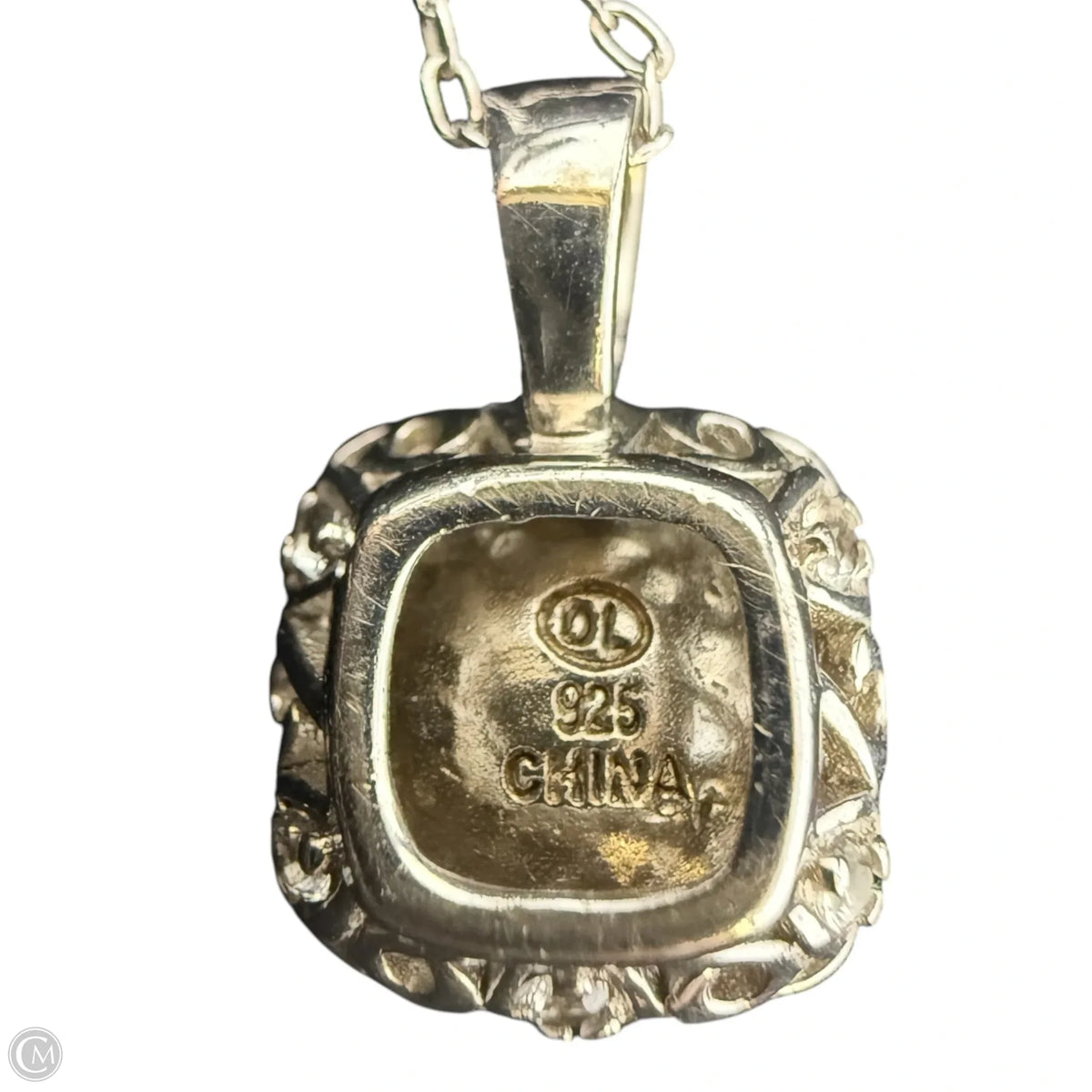 Sterling Silver & Pearl Pendant Necklace