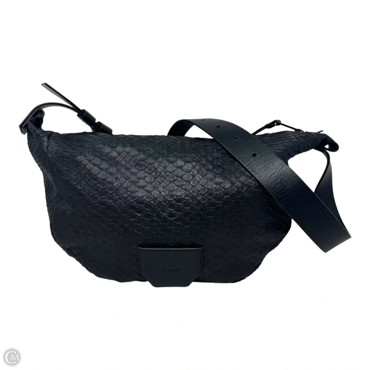 Madea Snake Embossed Handbag Designer By All Saints, Size: Large