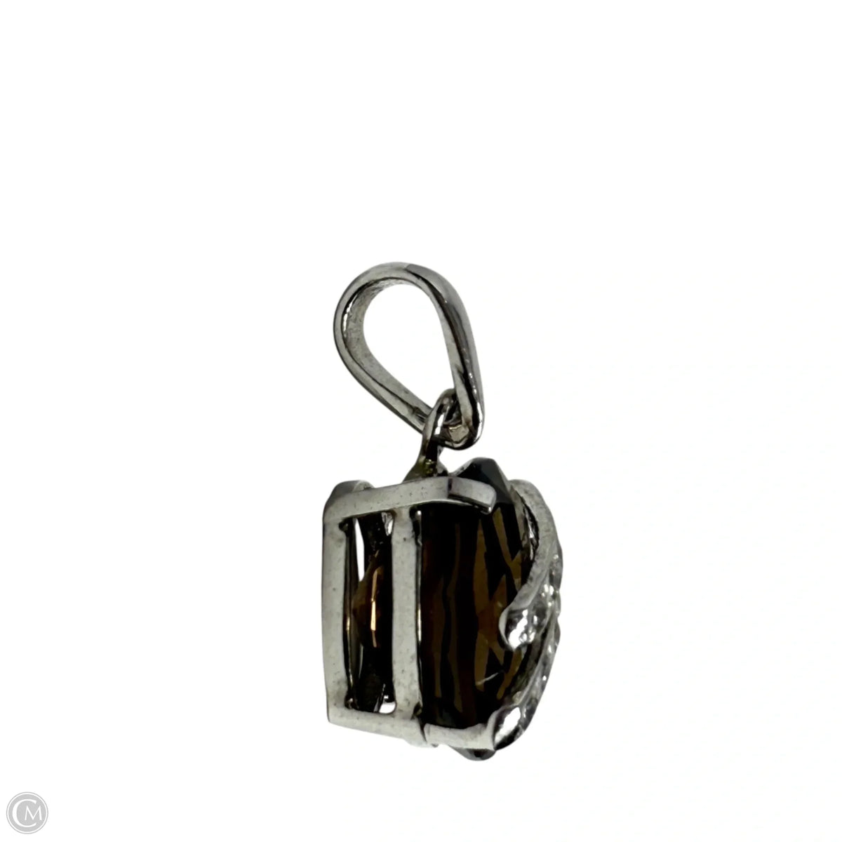 Sterling Silver & Smoky Quartz Pendant