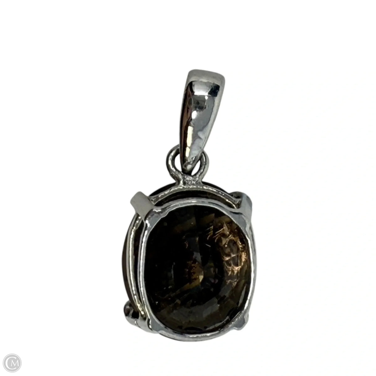 Sterling Silver & Smoky Quartz Pendant