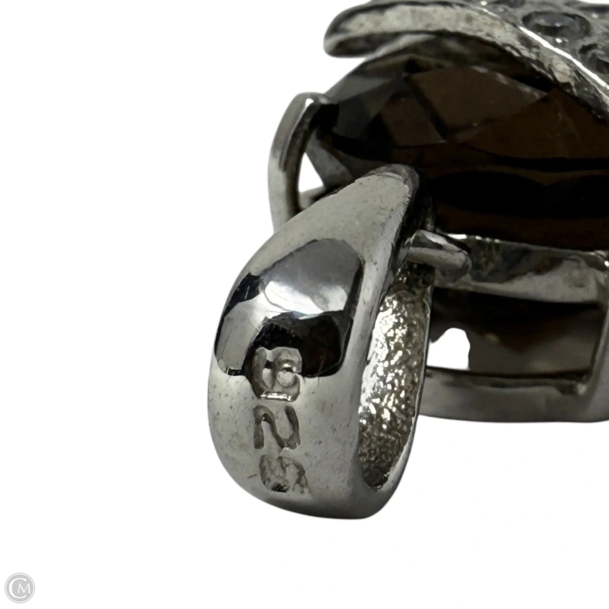 Sterling Silver & Smoky Quartz Pendant