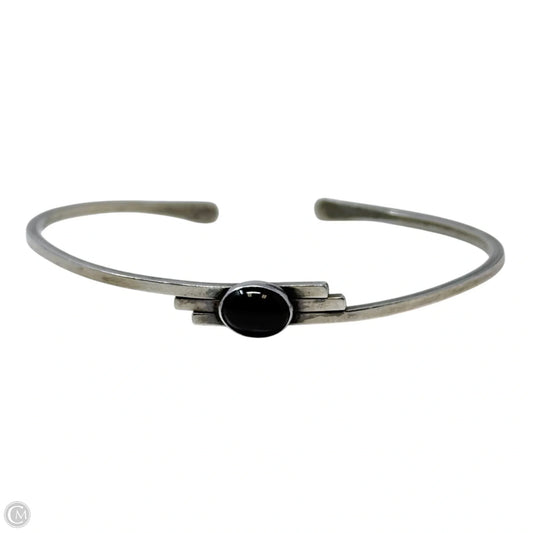 Onyx & Sterling Silver Cuff Bracelet
