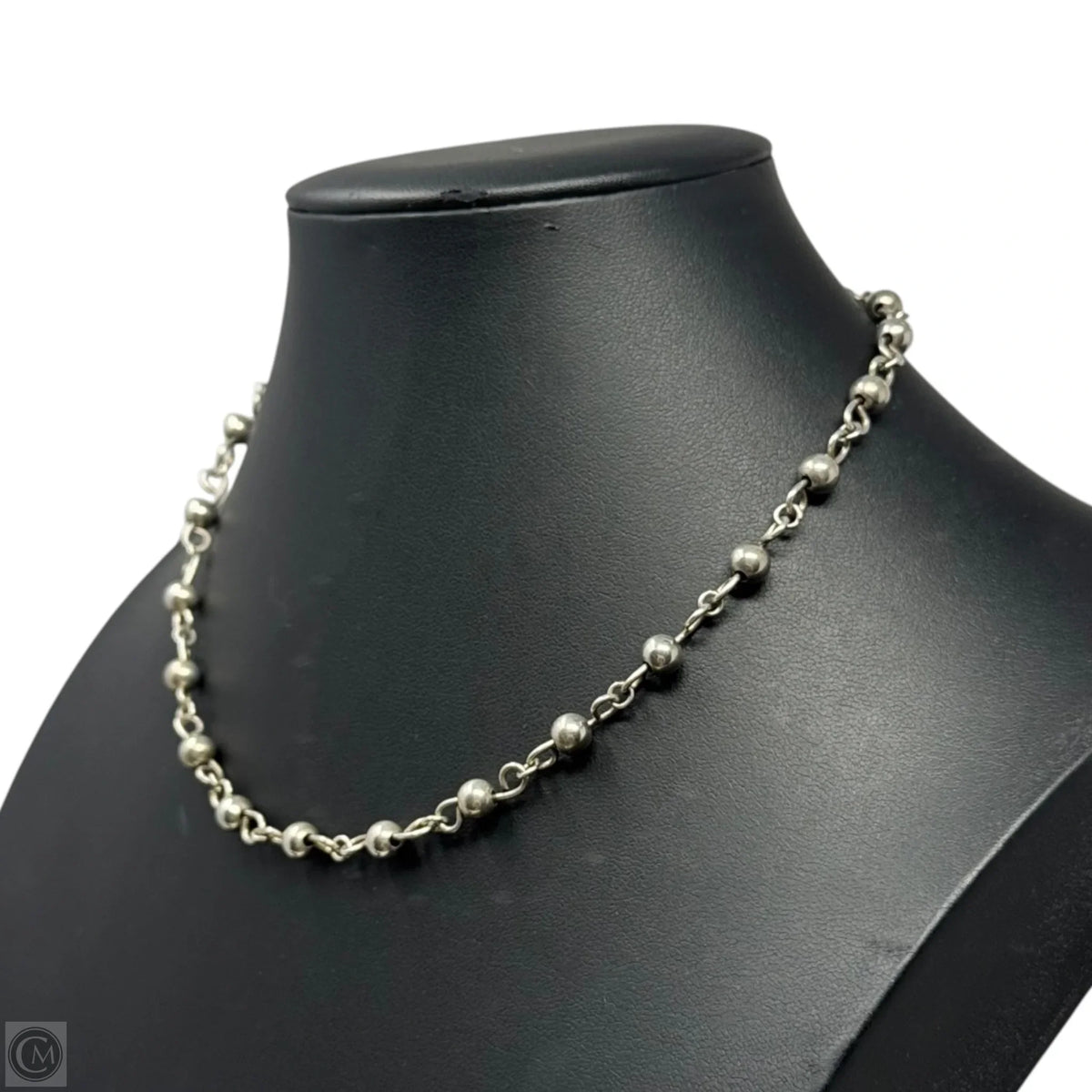 Sterling Silver Beaded Necklace