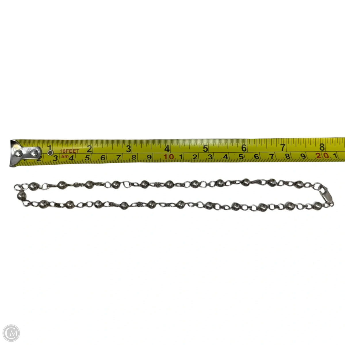 Sterling Silver Beaded Necklace