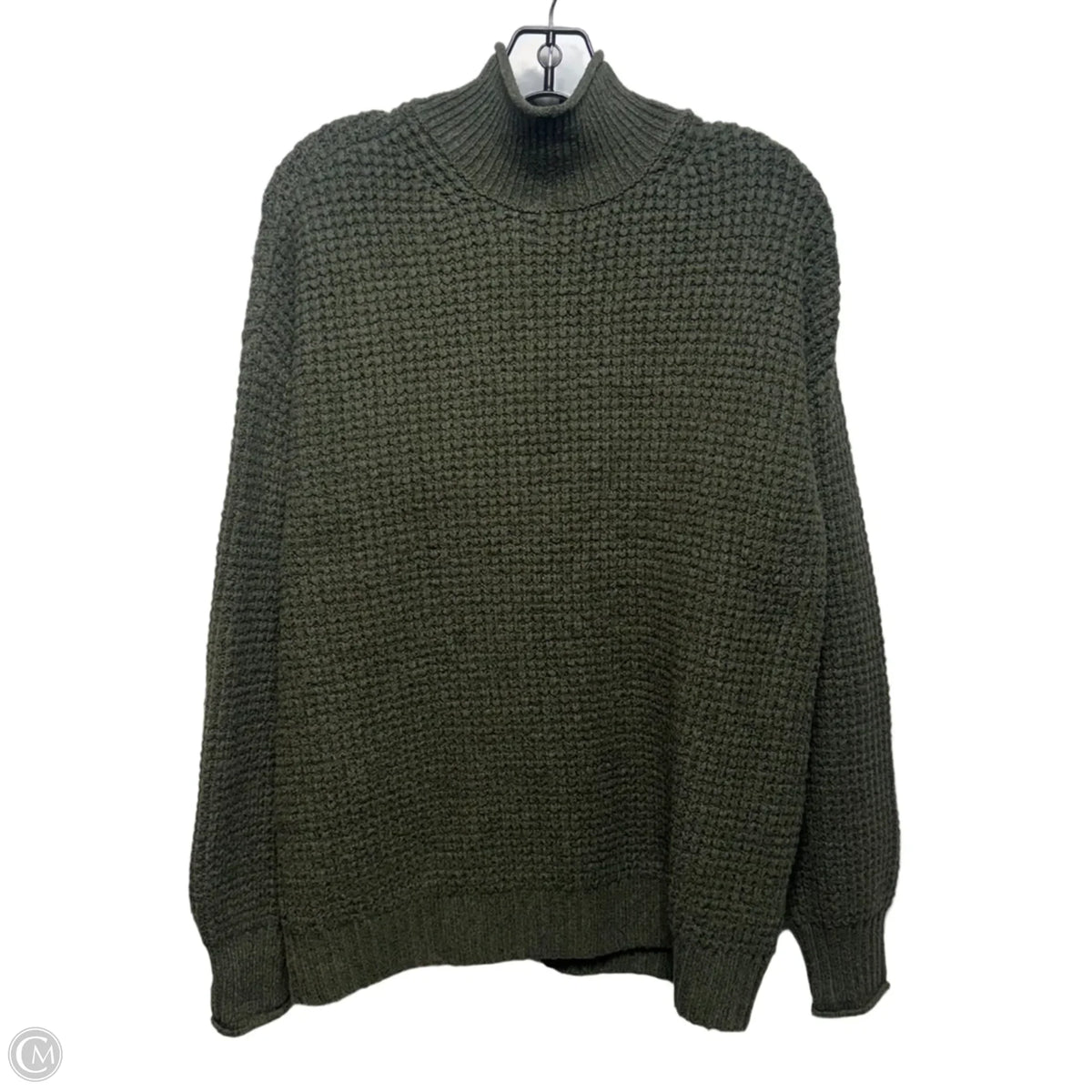 Sweater By American Eagle In Green, Size: S