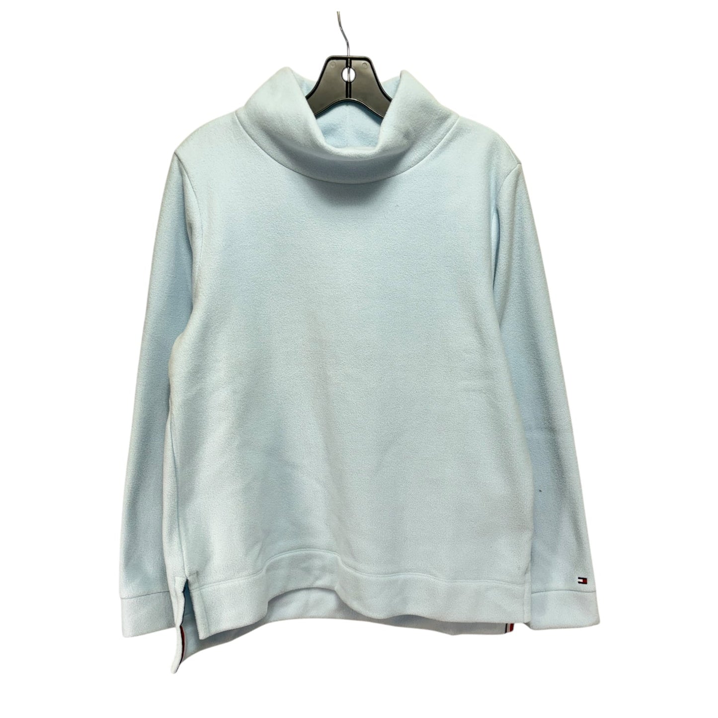 Top Long Sleeve By Tommy Hilfiger In Blue, Size: L