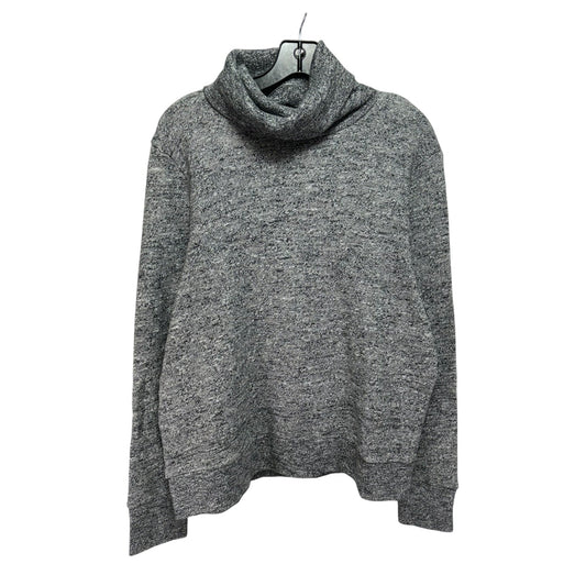 Sweater By J. Crew In Grey & White, Size: Xl