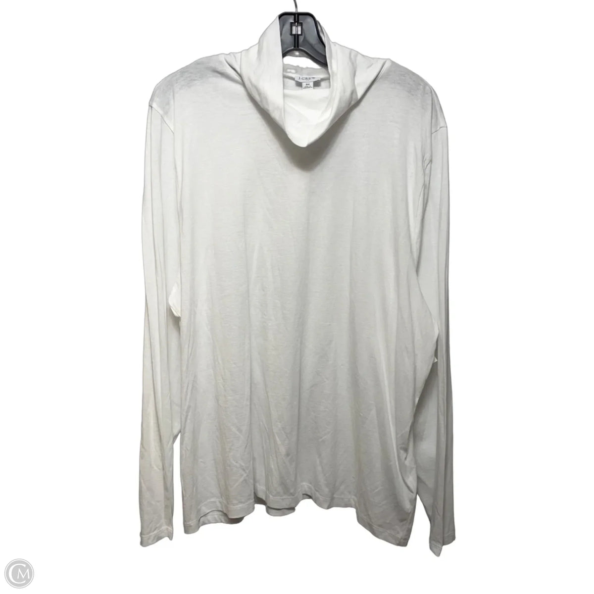 Top Long Sleeve Basic By J. Crew In White, Size: 4