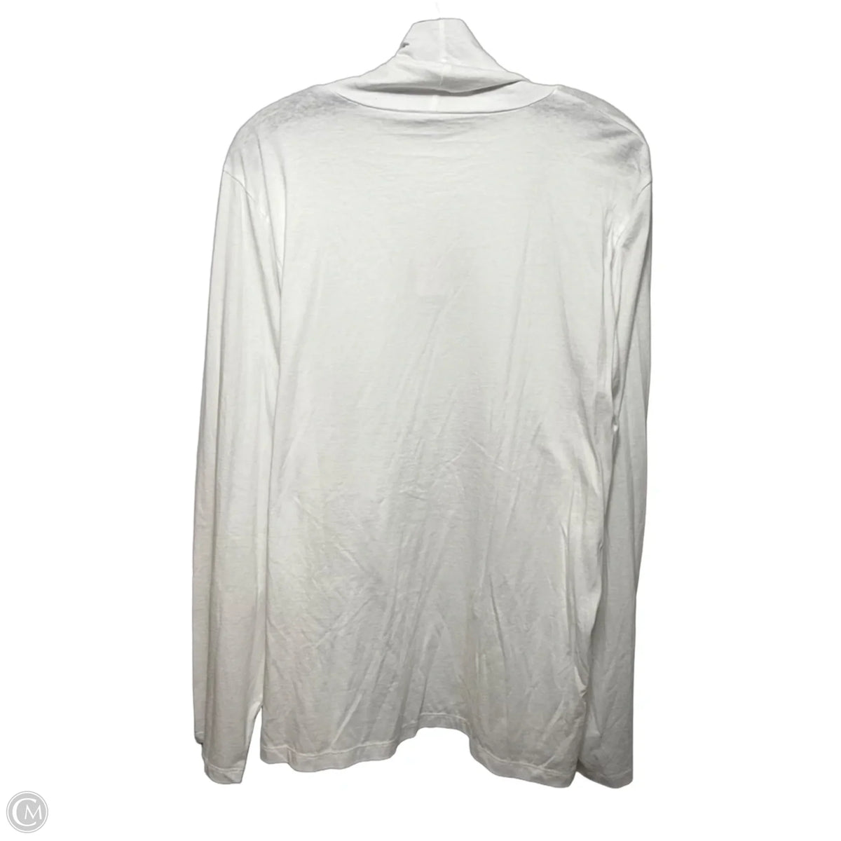 Top Long Sleeve Basic By J. Crew In White, Size: 4