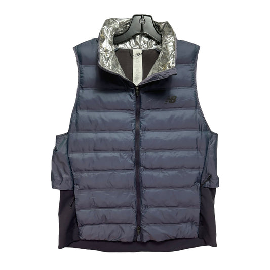 Vest Puffer & Quilted By New Balance In Purple, Size: L