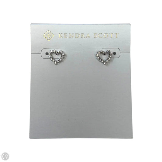 Tiny Heart Stud Earrings Designer By Kendra Scott