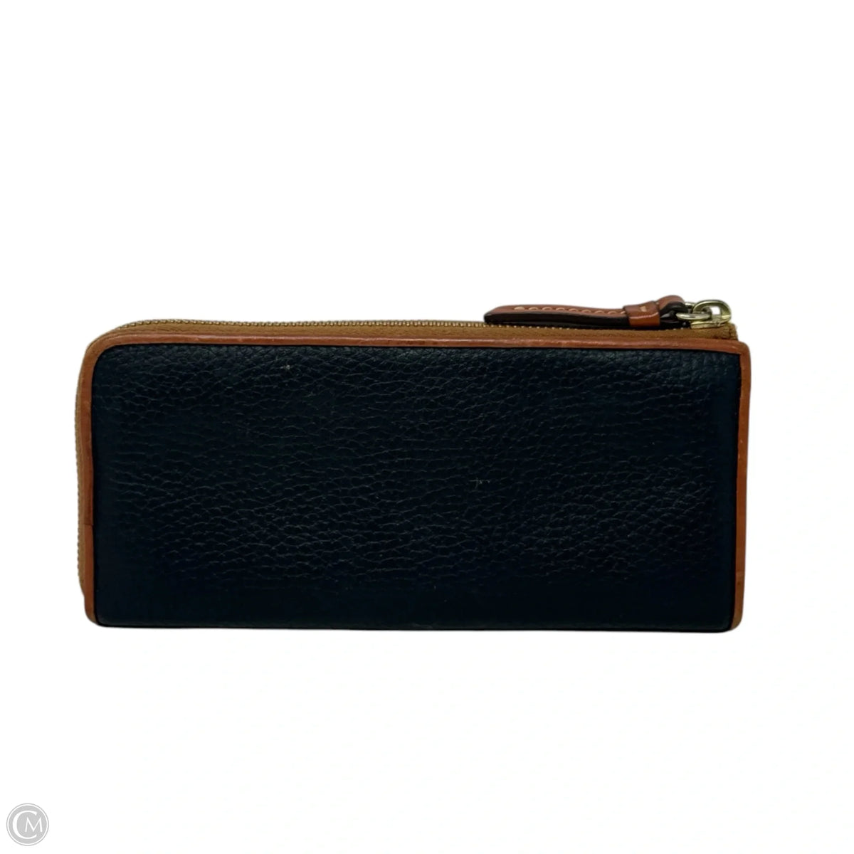 Pebble Grain Zip Clutch Wallet Designer By Dooney And Bourke, Size: Medium