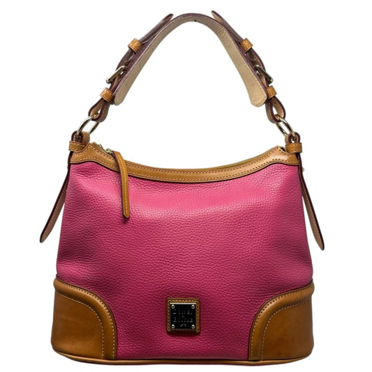 Pebble Grain Hobo In Strawberry Designer By Dooney And Bourke, Size: Large