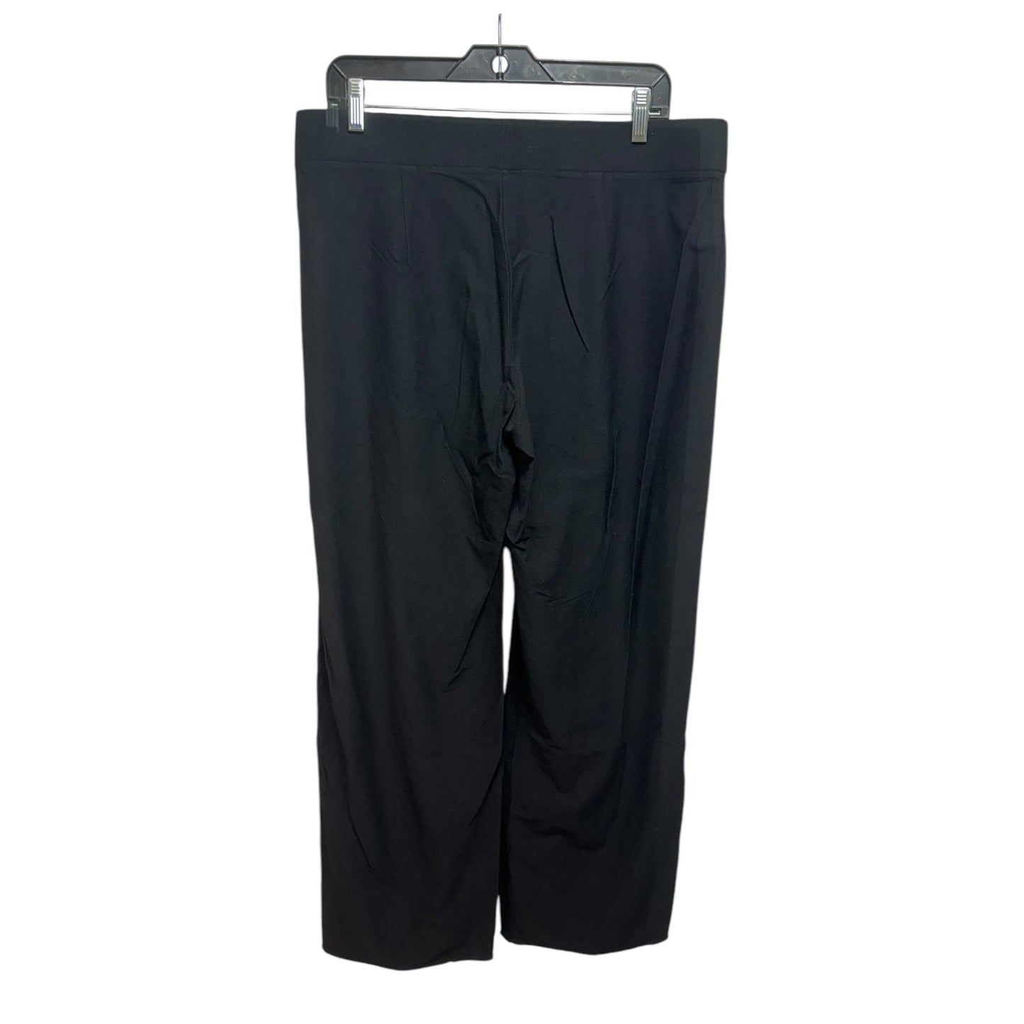 Knit Pants Lounge By Eileen Fisher In Black, Size: L