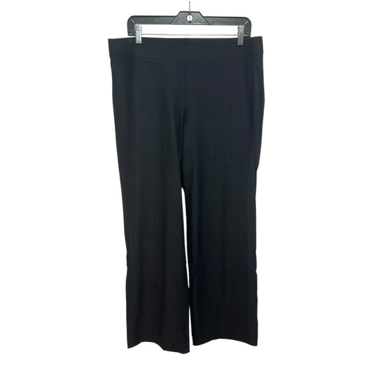 Knit Pants Lounge By Eileen Fisher In Black, Size: L