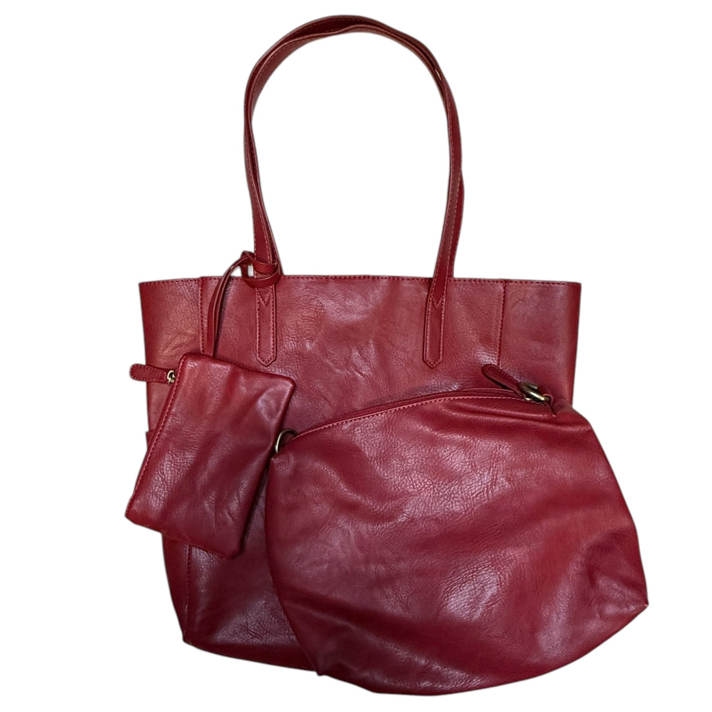 North South Bella Tote Leather By Joy Susan, Size: Large