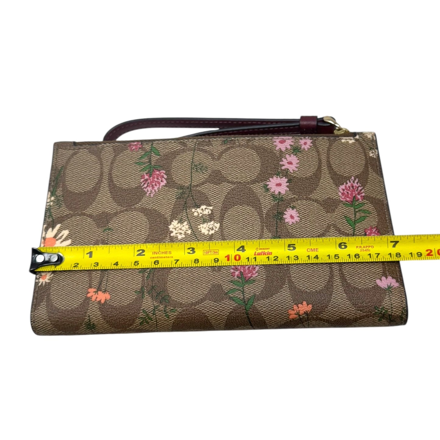 Wildflower Tech Wallet Designer By Coach, Size: Medium