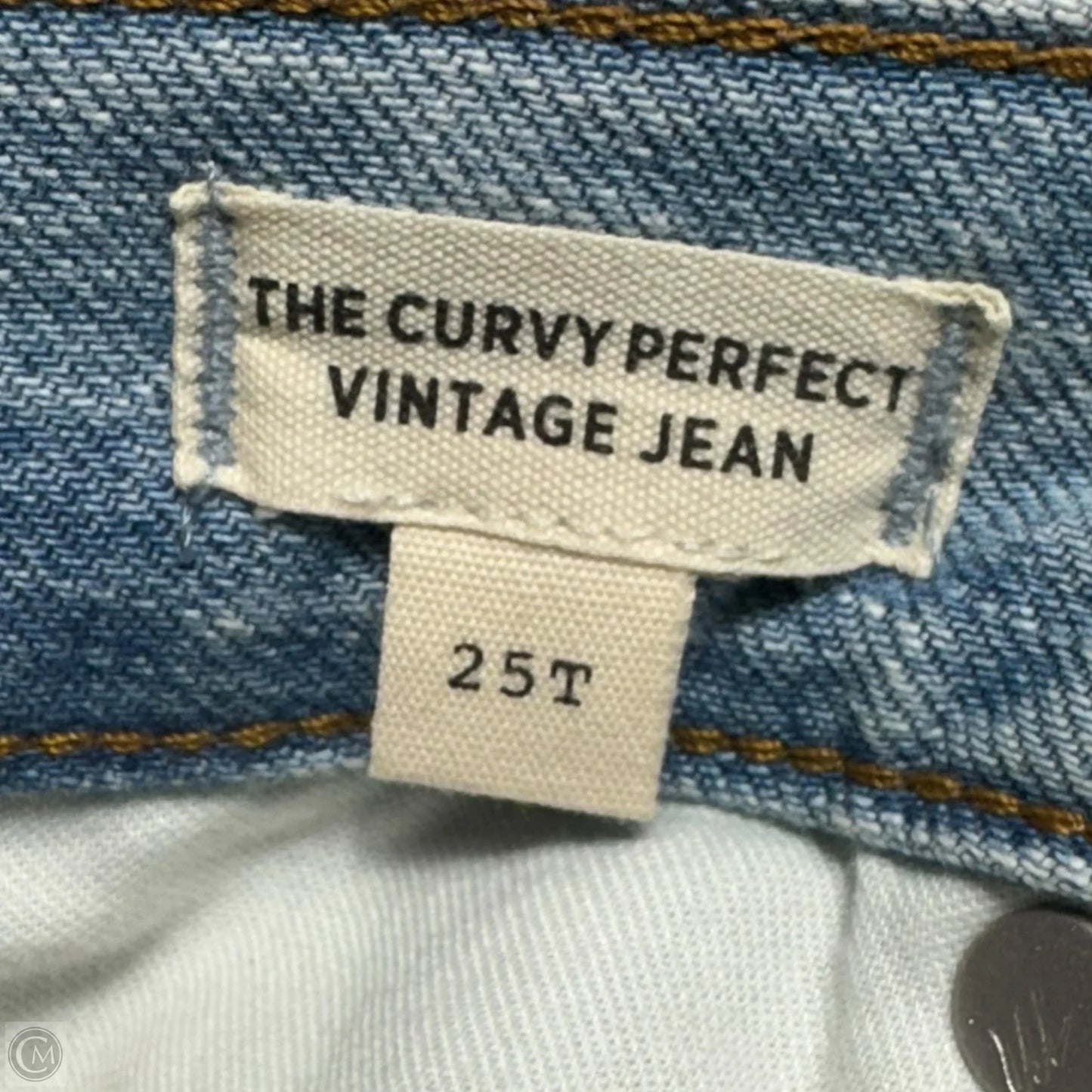 Jeans Straight By Madewell In Blue, Size: 0