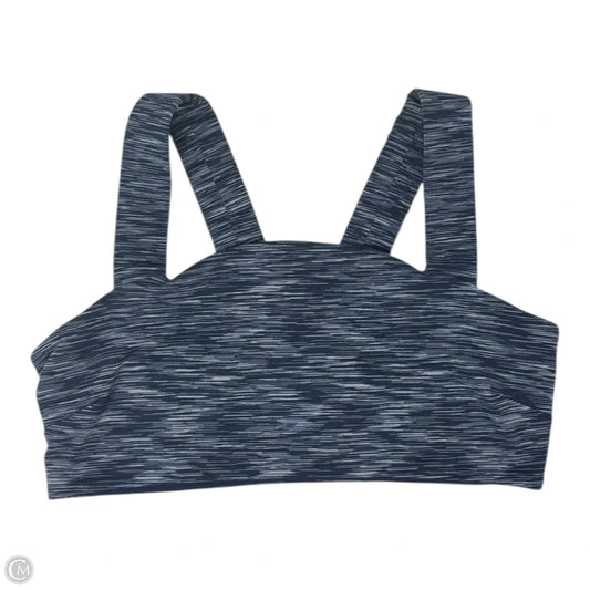 Athletic Bra By Outdoor Voices In Blue, Size: L