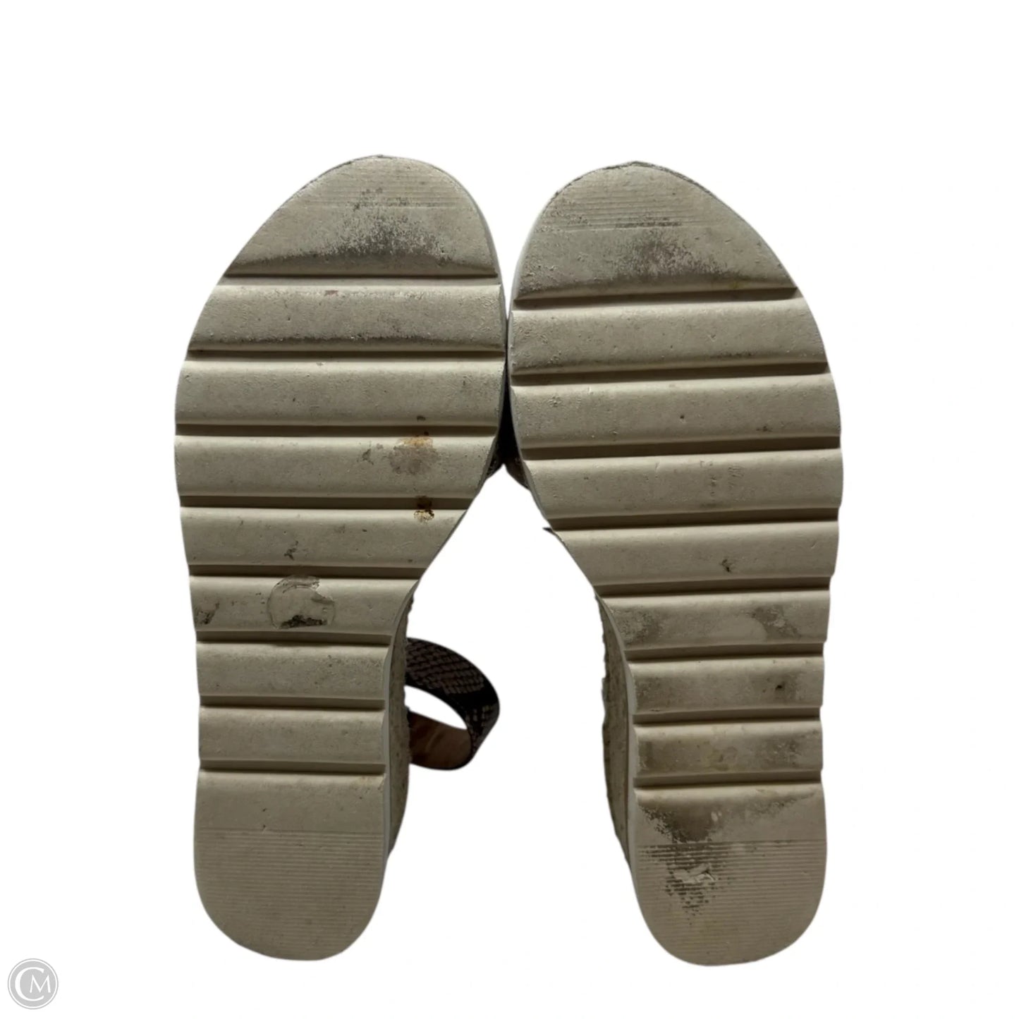 Jean Espadrille Wedge Sandals By Universal Thread In Snakeskin Print, Size: 7