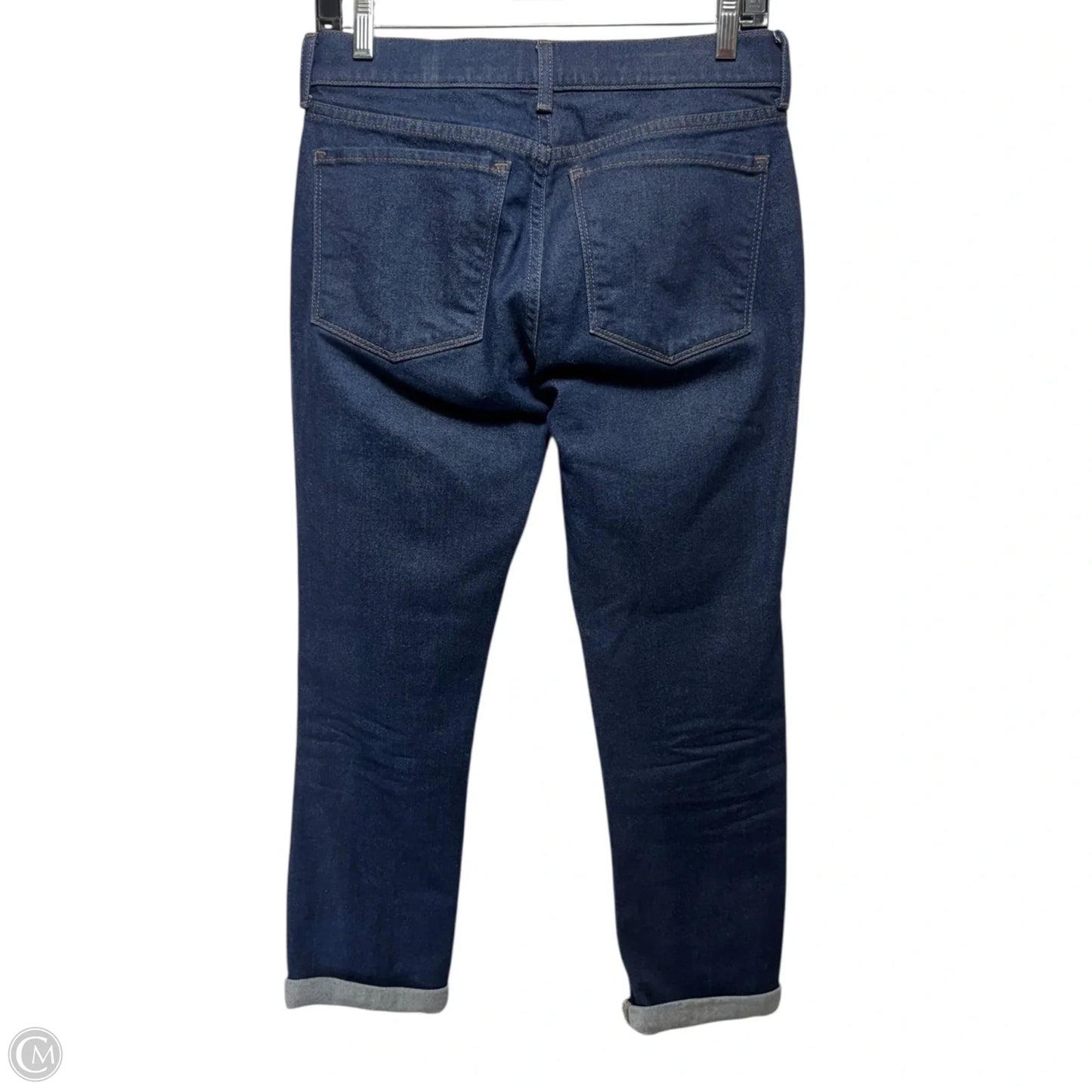 Jeans Cropped By Mott & Bow In Blue Denim, Size: 6
