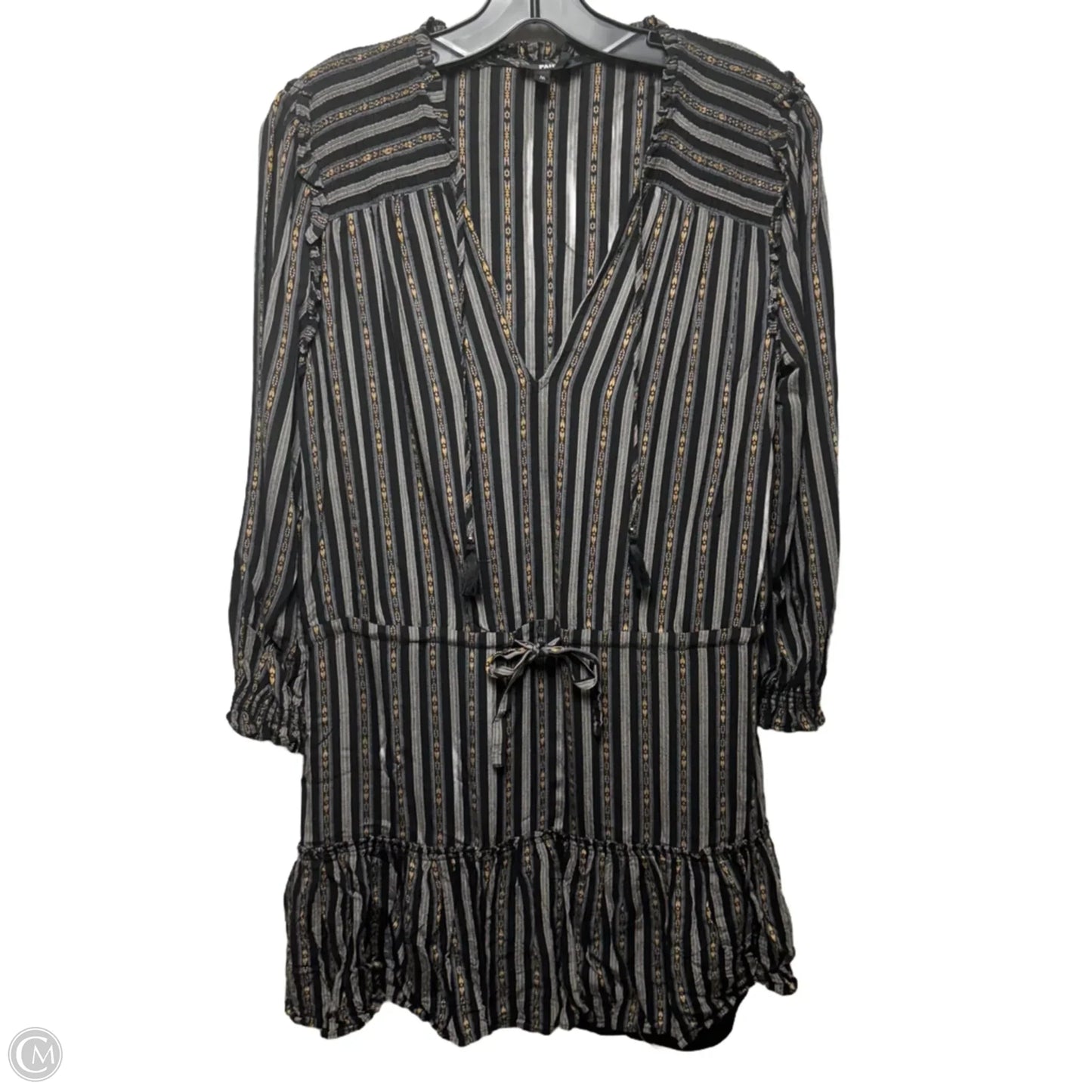 Dress Casual Short By Paige In Striped Pattern, Size: M