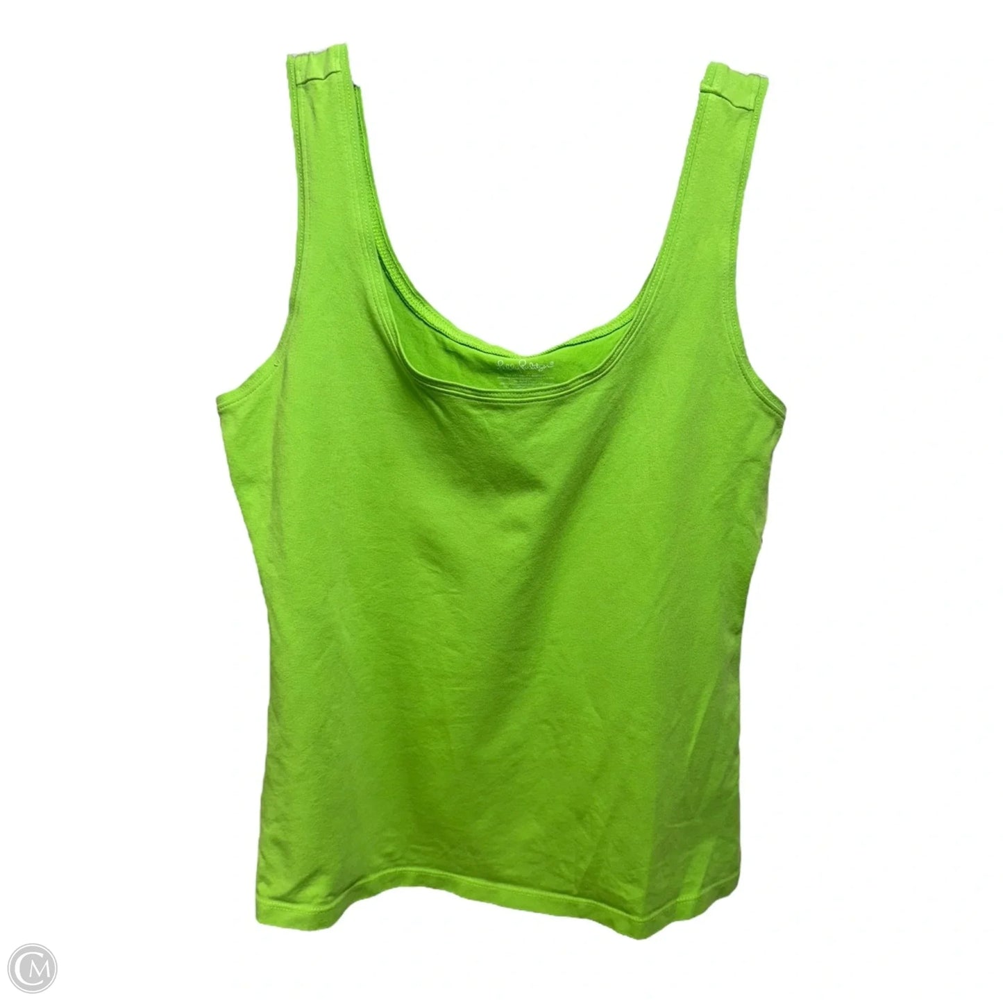 Halee Tank Top Designer By Lilly Pulitzer In Green, Size: S