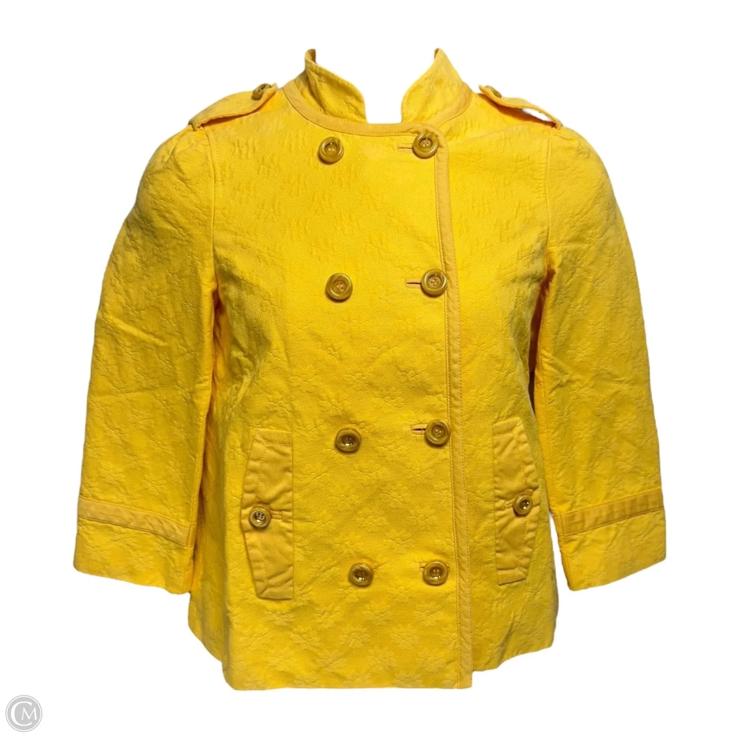 Coat Designer By Marc By Marc Jacobs In Yellow, Size: M