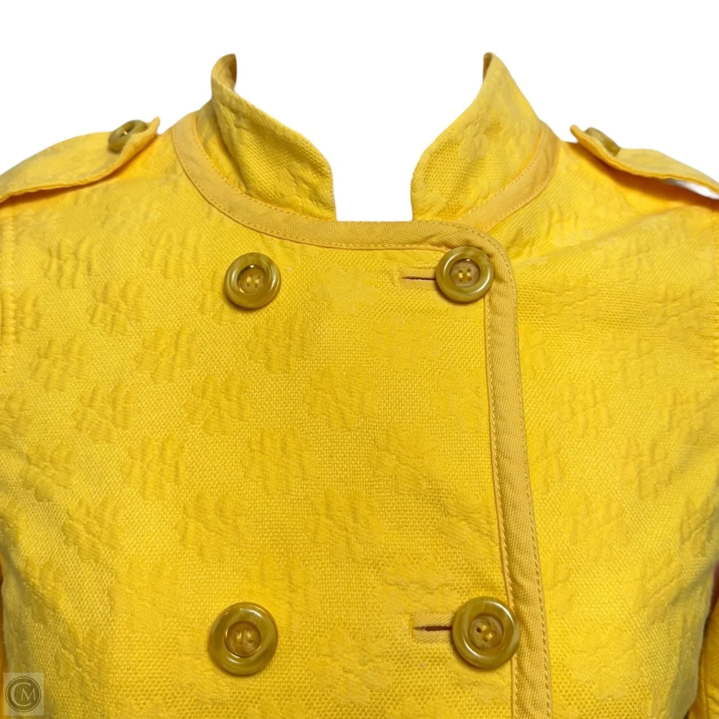 Coat Designer By Marc By Marc Jacobs In Yellow, Size: M