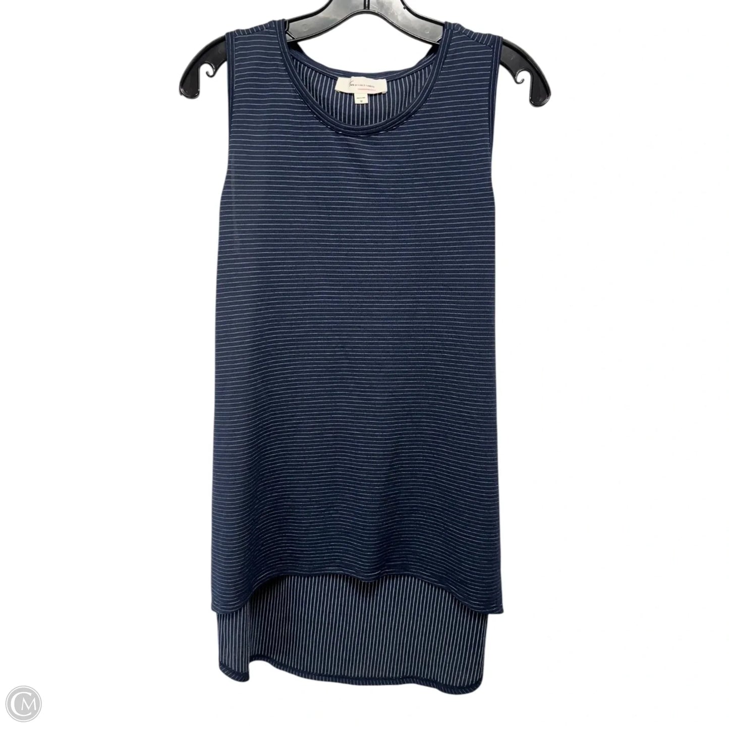 Top Sleeveless By Vince Camuto In Striped Pattern, Size: M