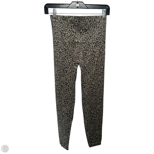 Athletic Leggings By Spanx In Animal Print, Size: L