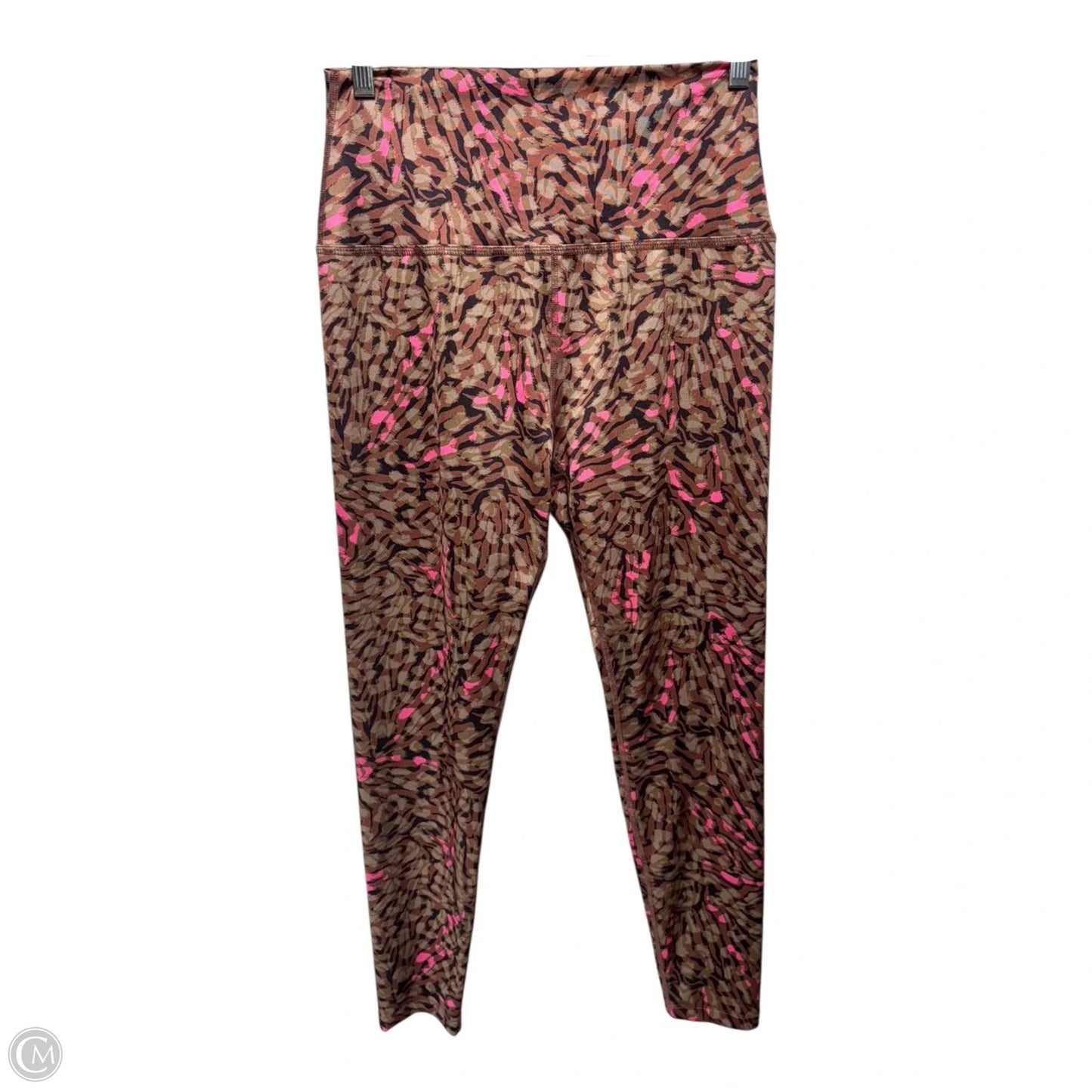 Athletic Leggings By Beyond Yoga In Animal Print, Size: L