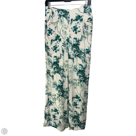 Christina Floral Trousers By Ett:twe X Anthropologie In Floral Print, Size: 2