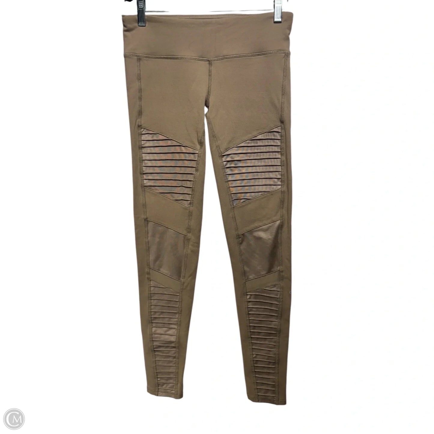 Athletic Leggings By Alo In Tan, Size: S
