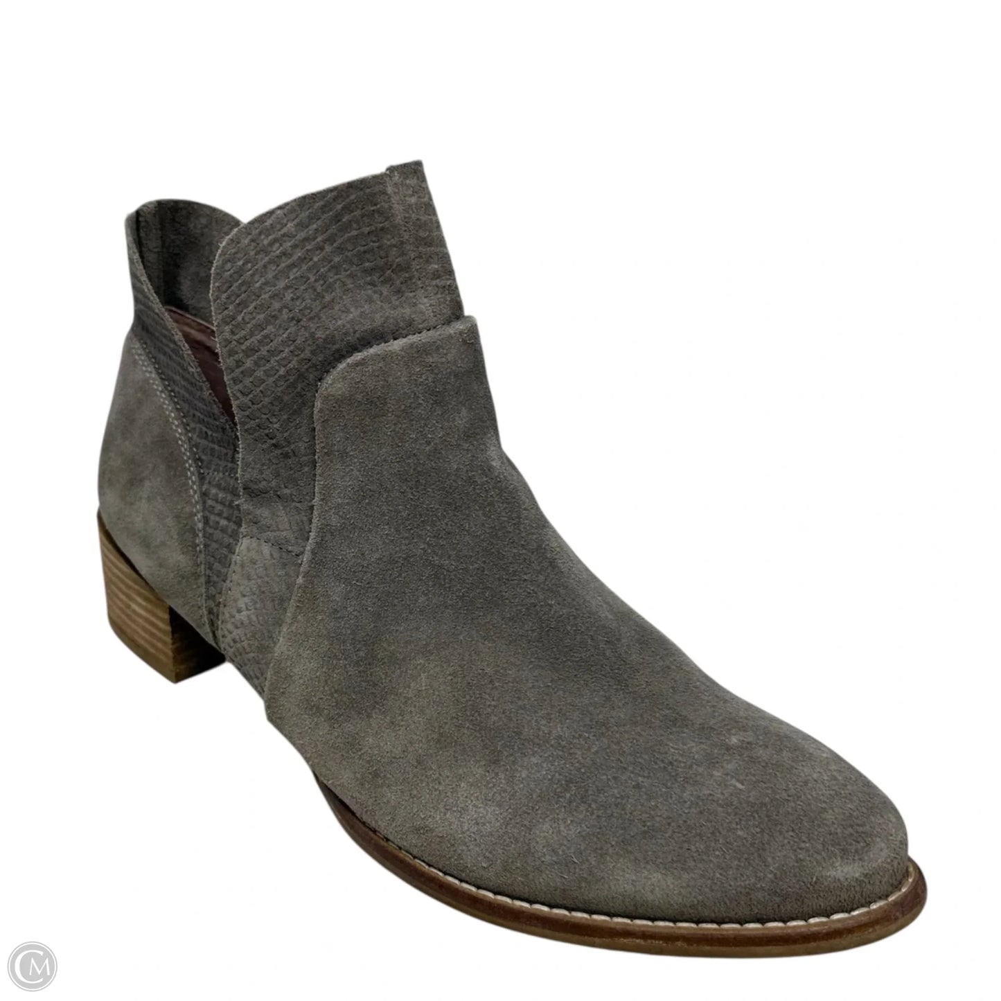 Score Ankle Booties By Seychelles X Anthropologie In Grey, Size: 11
