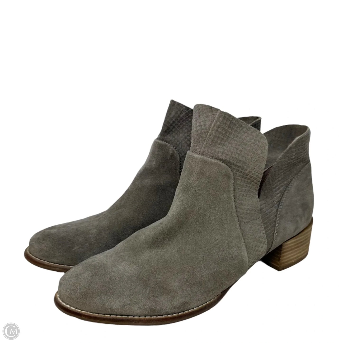 Score Ankle Booties By Seychelles X Anthropologie In Grey, Size: 11