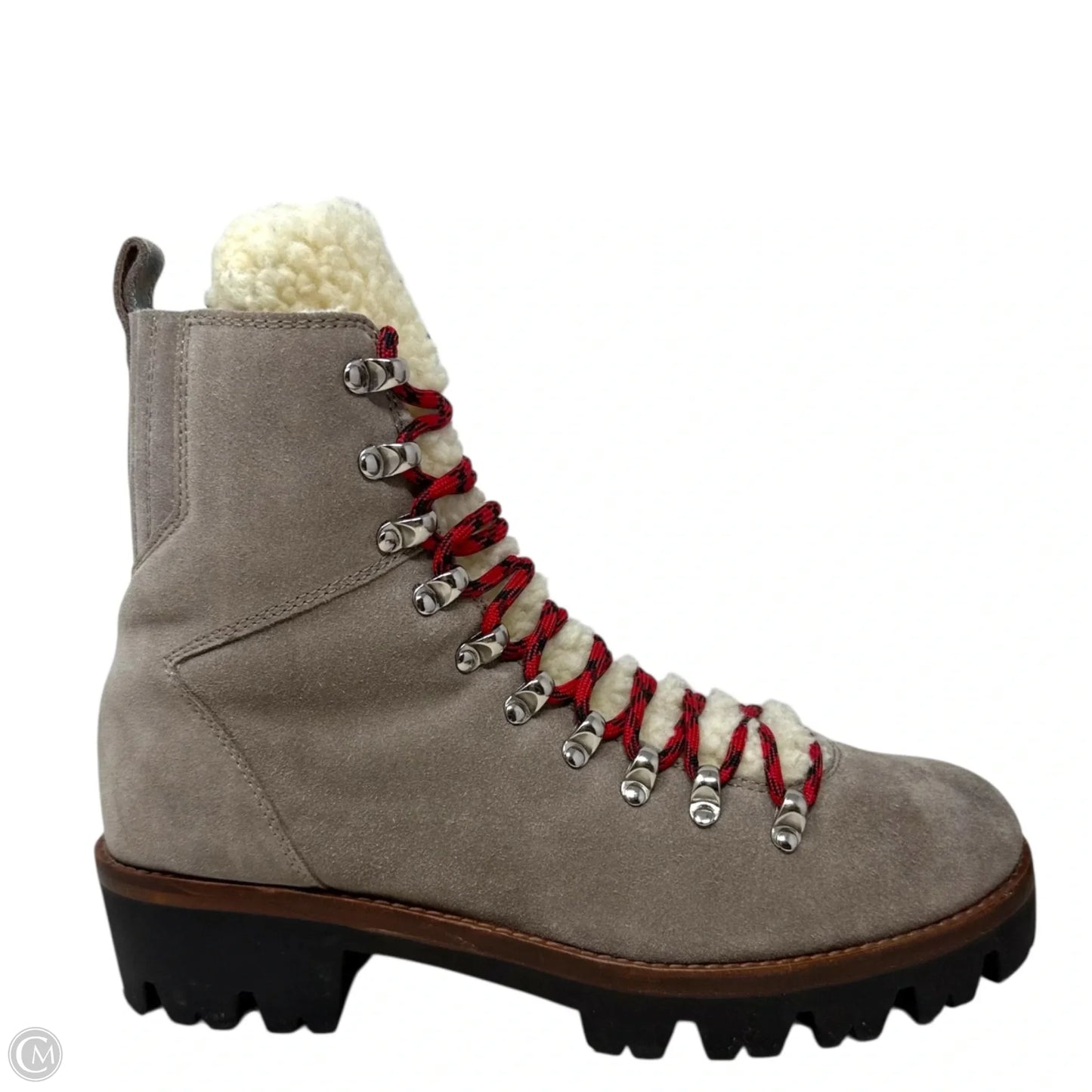 Culvert Hiking Boots By Jeffery Campbell In Taupe, Size: 11