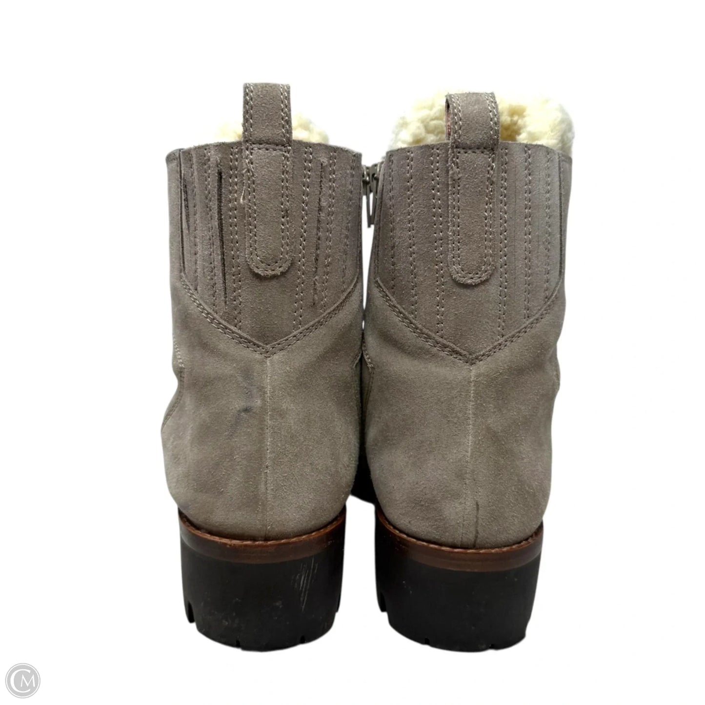 Culvert Hiking Boots By Jeffery Campbell In Taupe, Size: 11