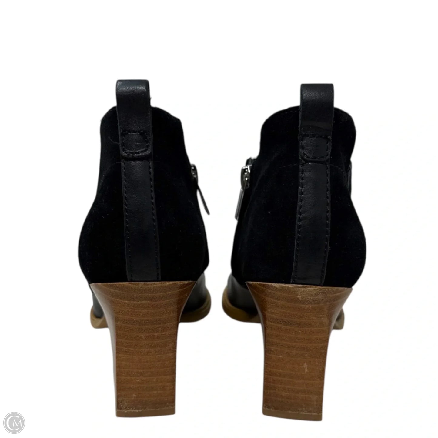 Ginger Pointed Toe Ankle Chelsea Boots By Marc Fisher In Black, Size: 6.5