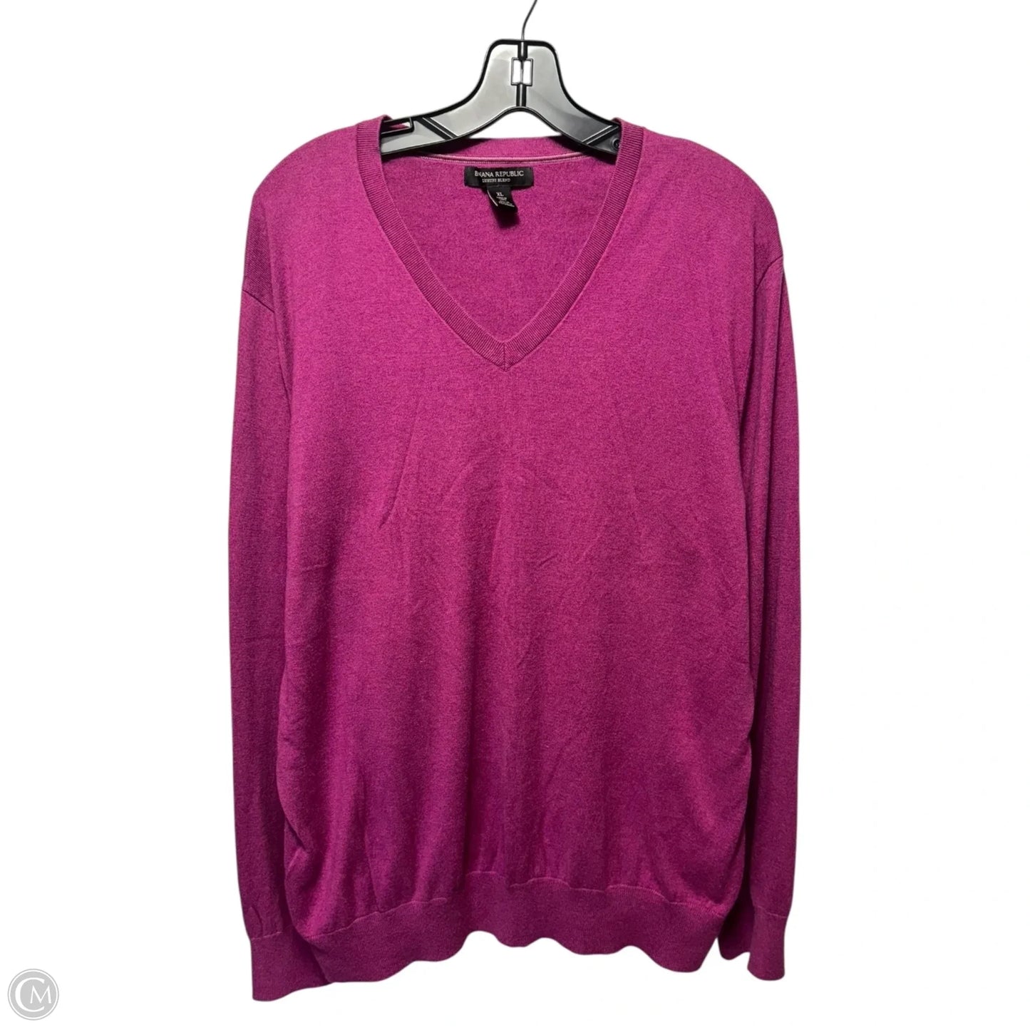 Sweater By Banana Republic In Pink, Size: Xl