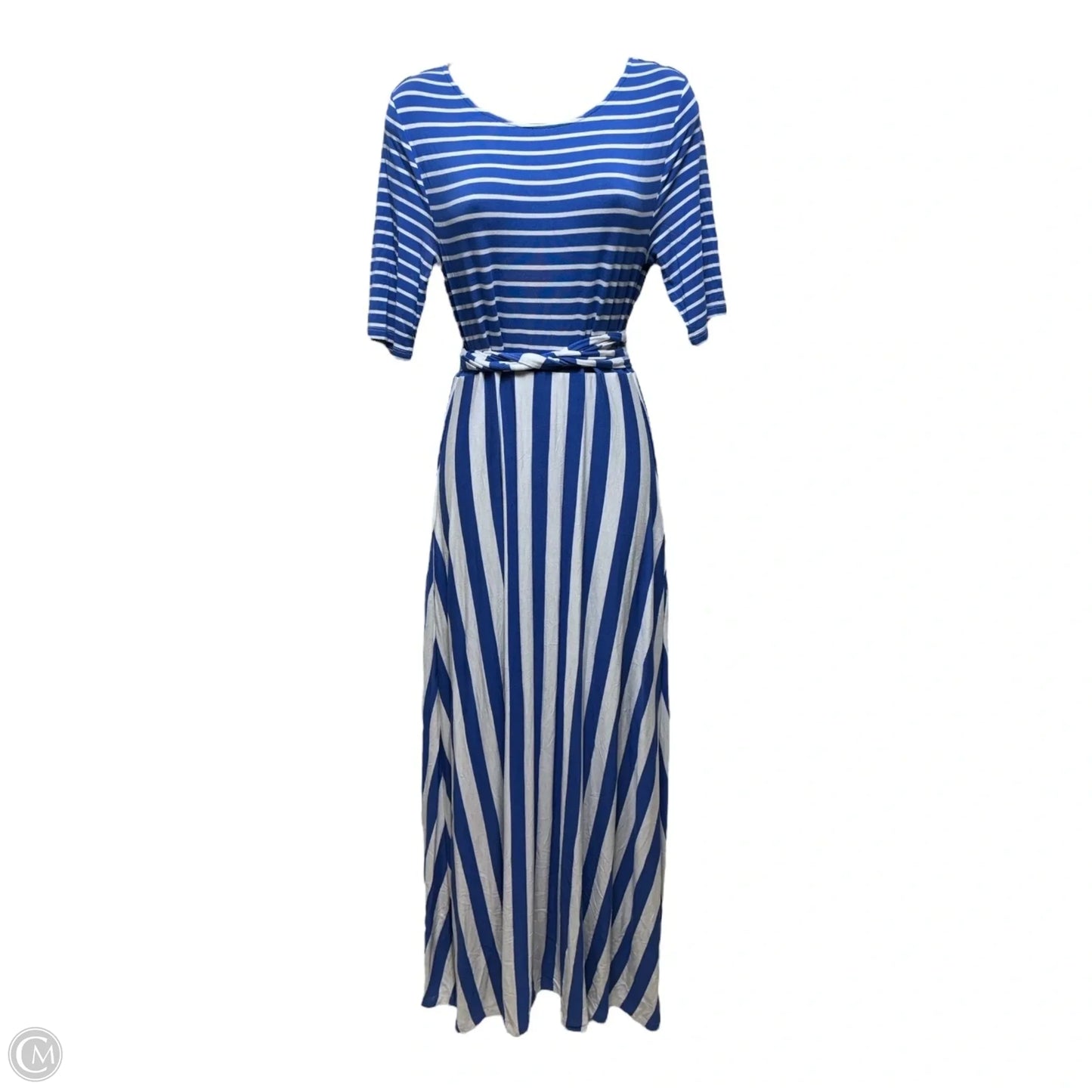 The Road Ahead Maxi Dress By Matilda Jane In Striped Pattern, Size: S