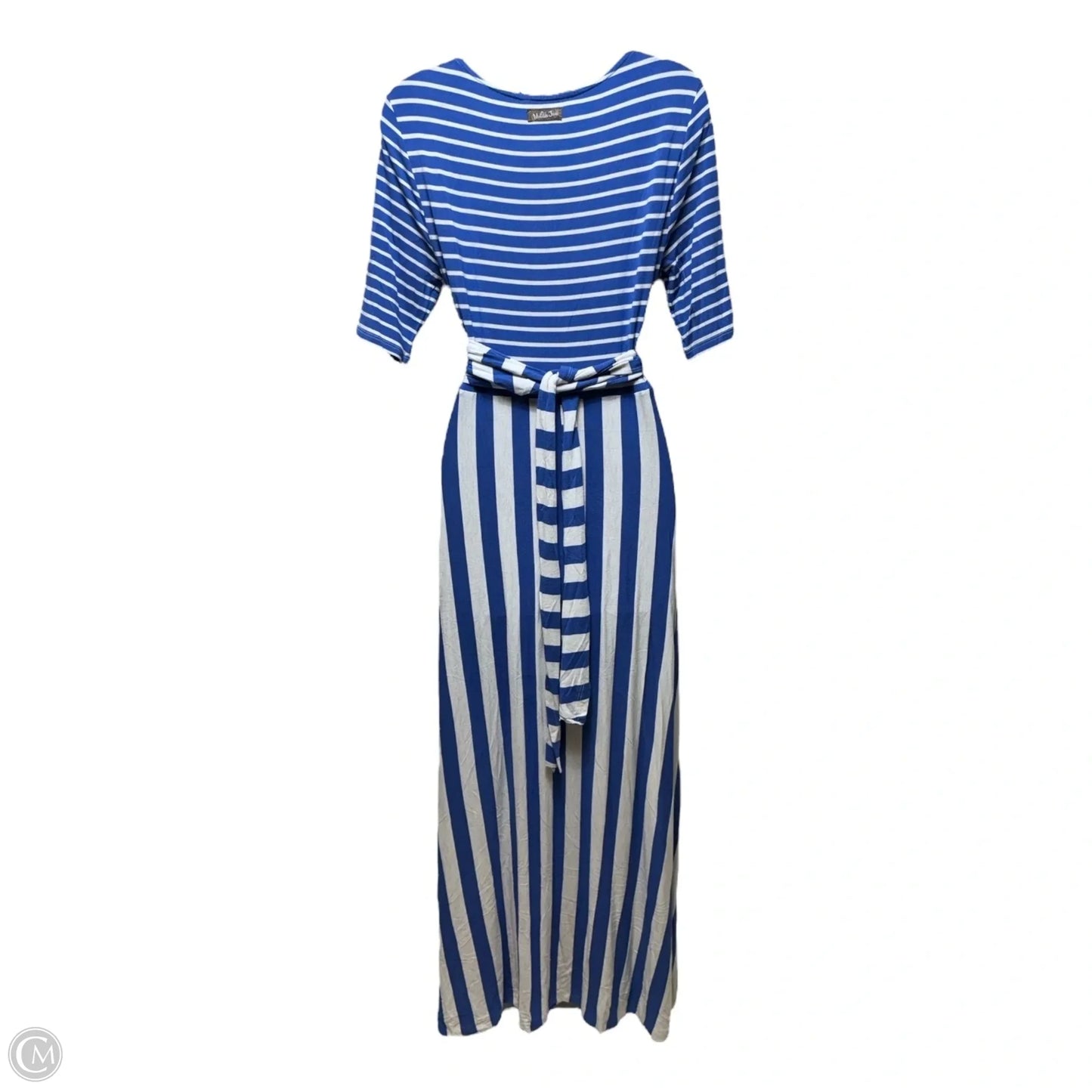 The Road Ahead Maxi Dress By Matilda Jane In Striped Pattern, Size: S