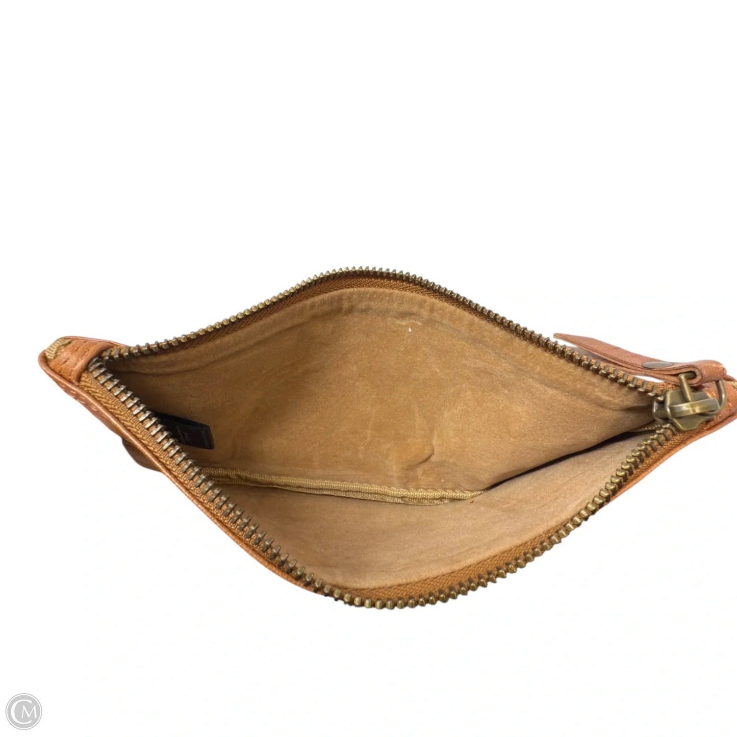 Vintage Leather Pencil Case By Berlinger Bags, Size: Large